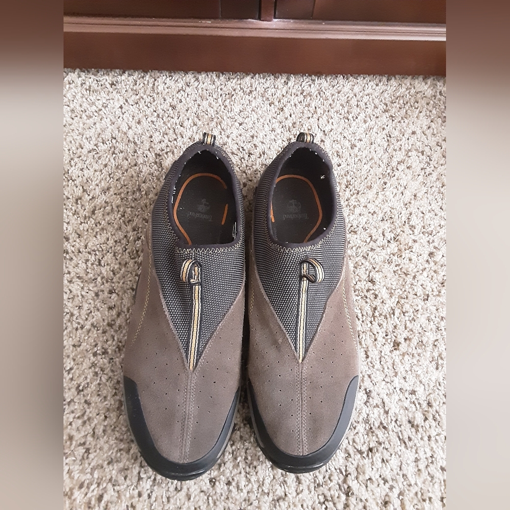 Timberlands 15M MENS Slip On Hiking Outdoor Thick Tread Shoe
